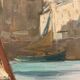Vintage marine painting