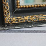 Old wooden mirror