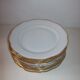 Porcelain dessert plates