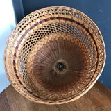 Rattan blind suspension