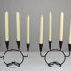 Pair of Candelabras by Nils “Kricke” Wahlström for Ystad-Metall, Sweden, 1950s