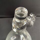Port service – blown and engraved crystal – Art Deco