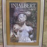 Decorative poster "Injalbert sculptor"