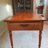 Farm table in cherry