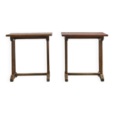 Pair of bistro tables