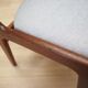 Ensemble de six chaises en teck, design danois, années 1970, fabrication : Nova