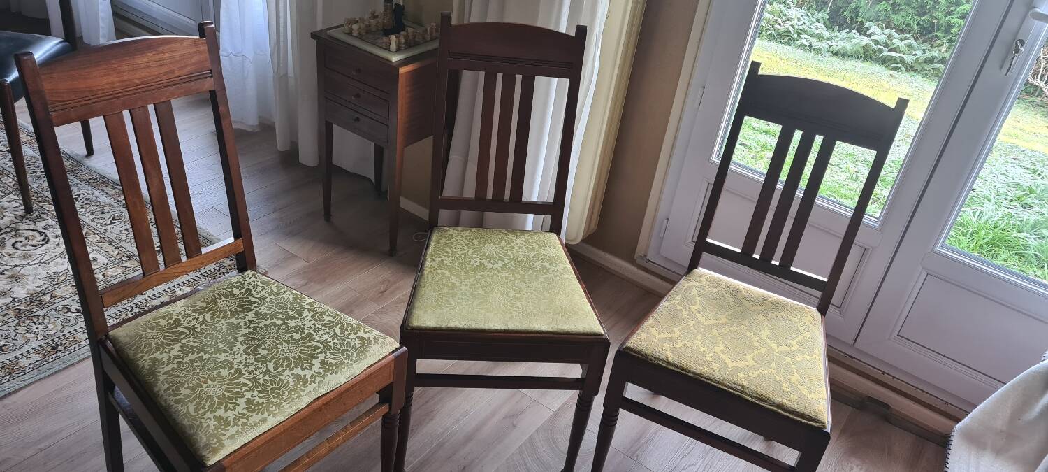 3 Louis-Philippe inspired chairs