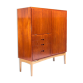 Cabinet en teck et chêne du milieu du siècle, danois des années 1950