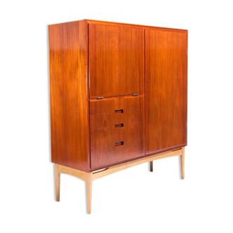 Mid Century Teak & Oak Cabinet, Danish 1950’s