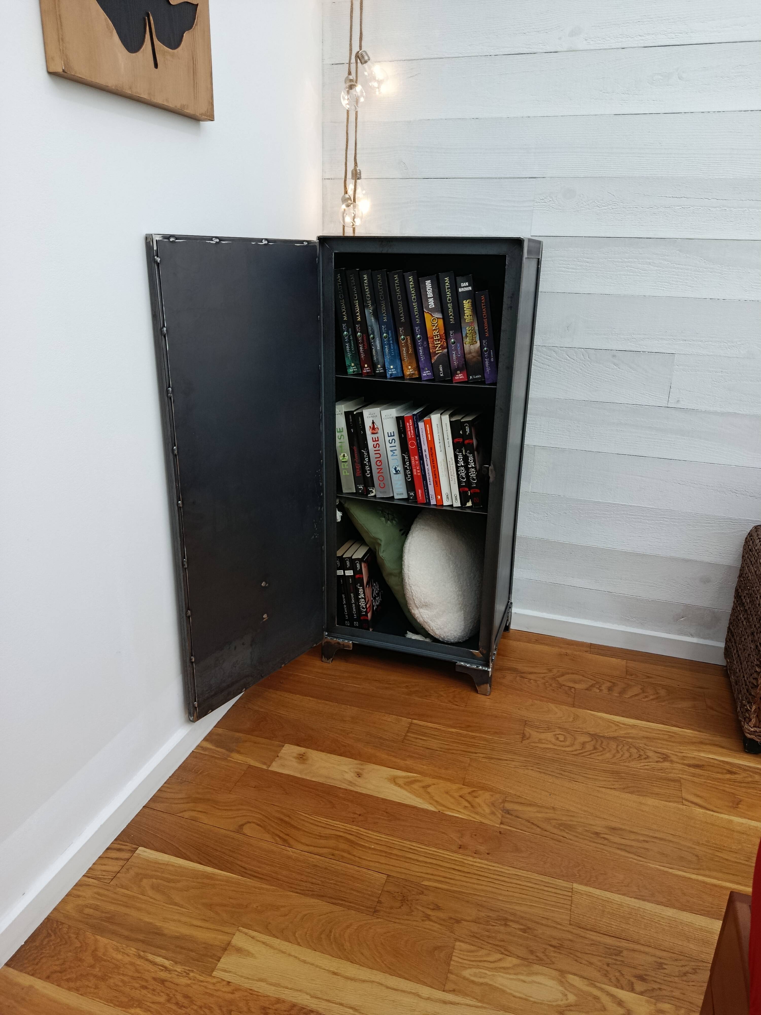 storage furniture letrapu in raw steel