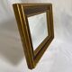 Golden leaf gold mirror