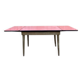 Table de salle à manger en formica et bois des années 1960