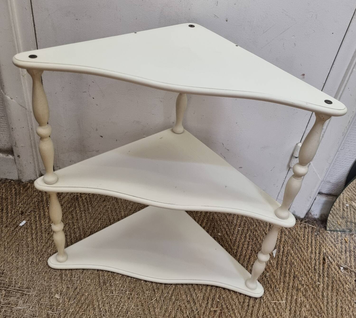 Vintage corner shelf