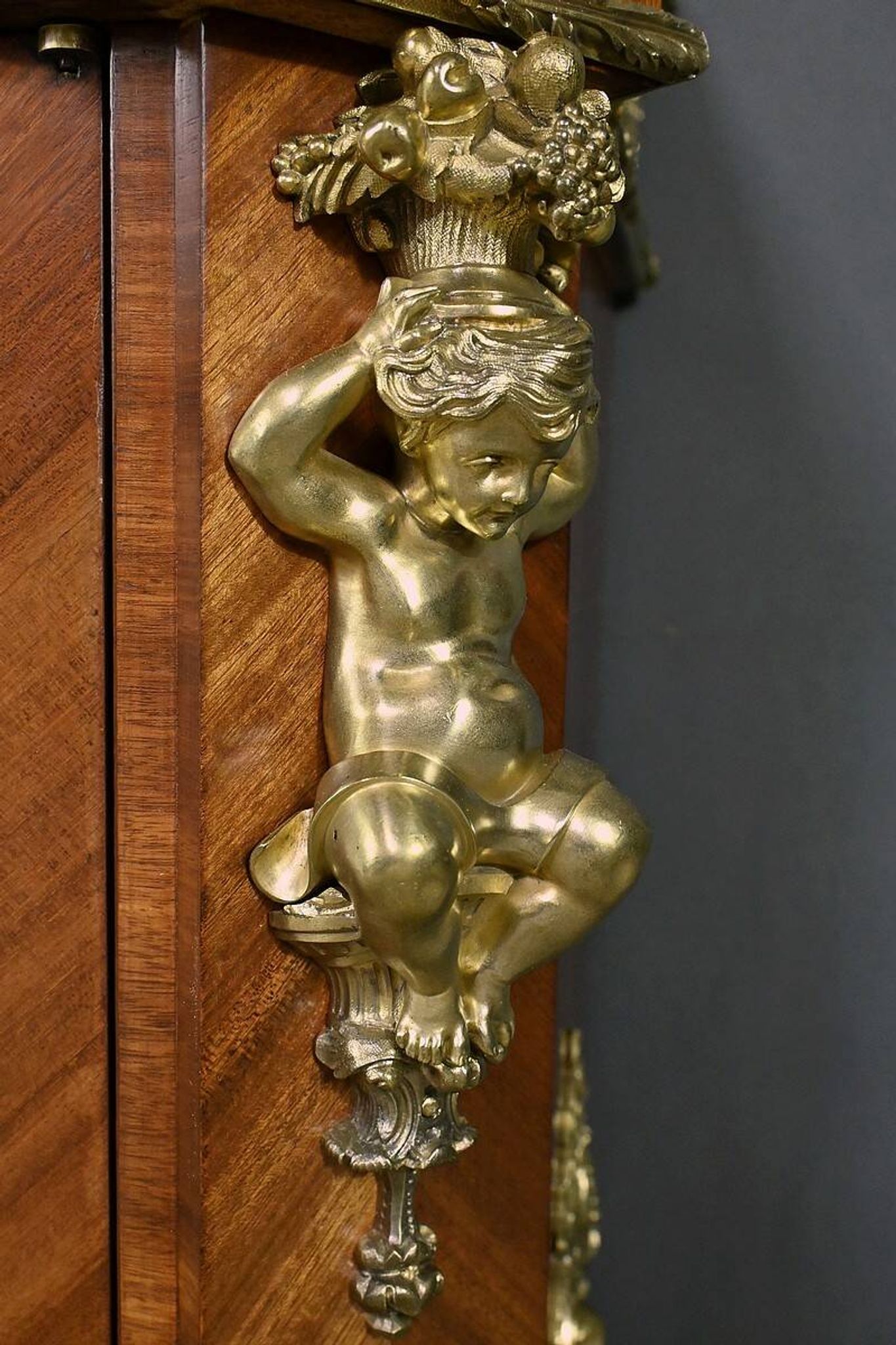 Mahogany sideboard, Napoleon III period – 2nd part of the 19th century