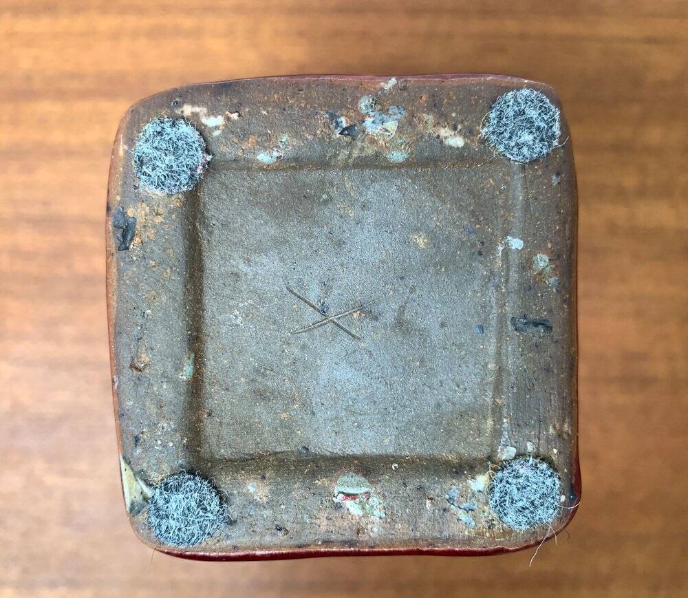 Mid-century minimalist ceramic vase, 1960s