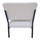 Paire de Fauteuils Fireside en métal et tissus bouclette par Pierre Guariche pour Airborne, 1960