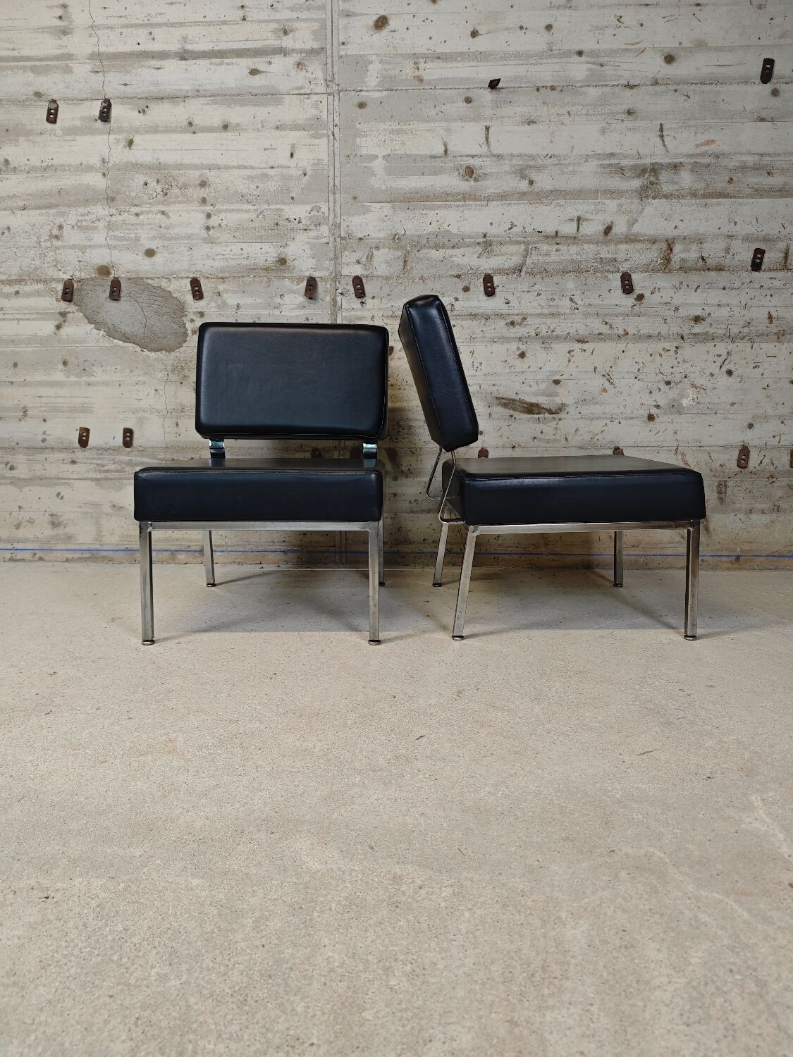 Vintage armchair pair