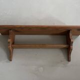 Small pine wall shelf