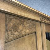 Blond oak closet - early 20th