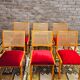 Set of 6 Scandinavian chandinavian chairs 1960