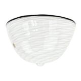 Vintage Artigianato Muranese Murano Flush Mount Ceiling Light