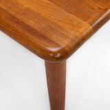 Square coffee table by Glostrup Møbelfabrik