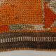 Soft Orange Vintage Wool Runner Rug For Kitchen, 74x307 Cm