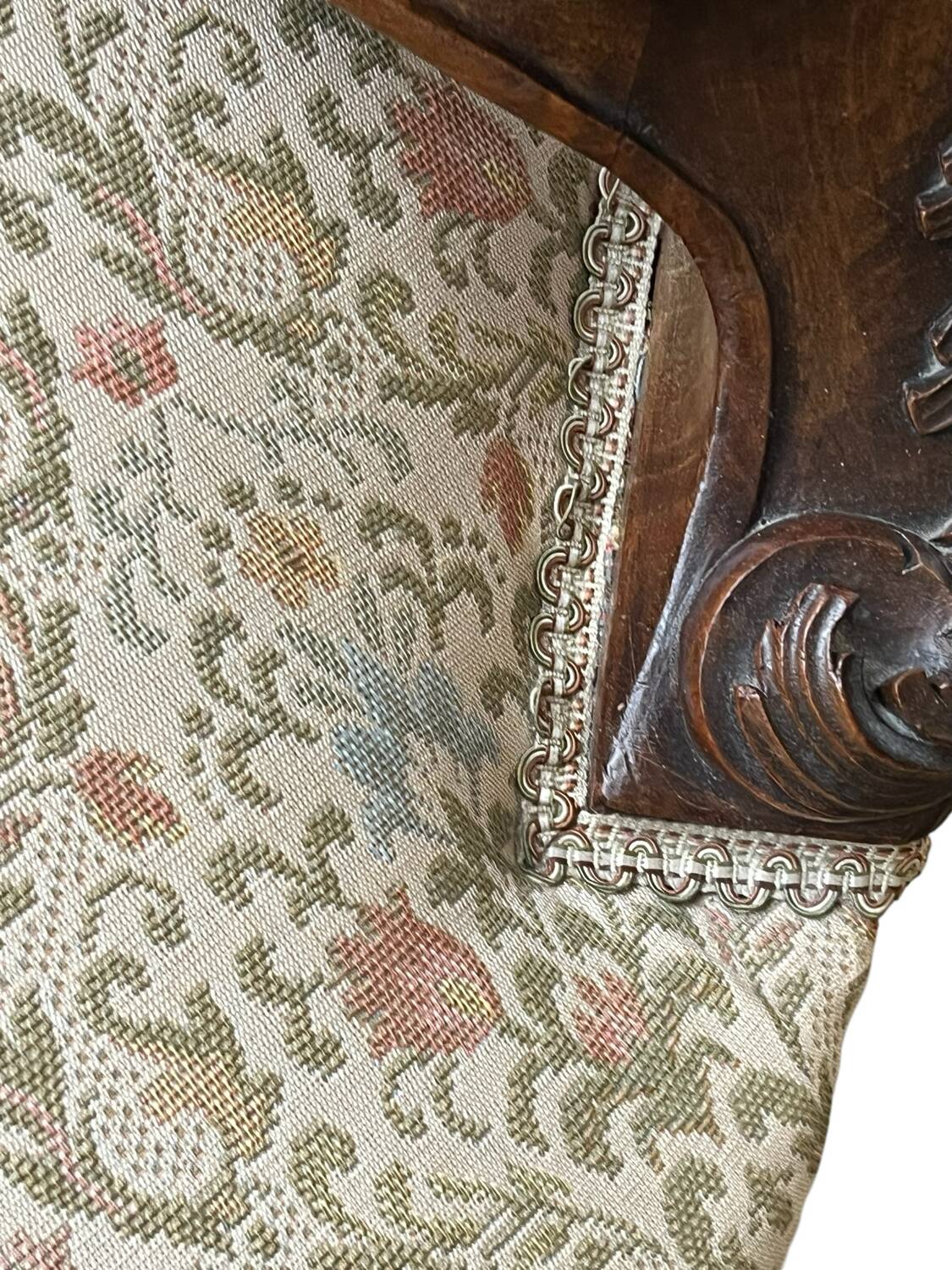 Complete living room Italian Louis XV style sofa armchair chair