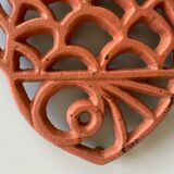 Cast iron underside