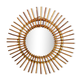 Mirror rattan sun