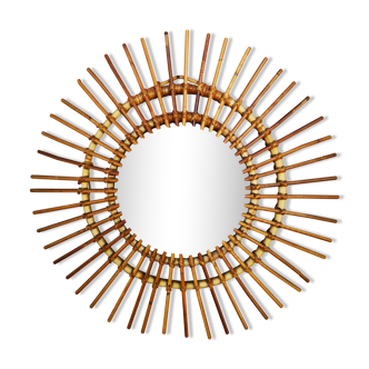 Mirror rattan sun