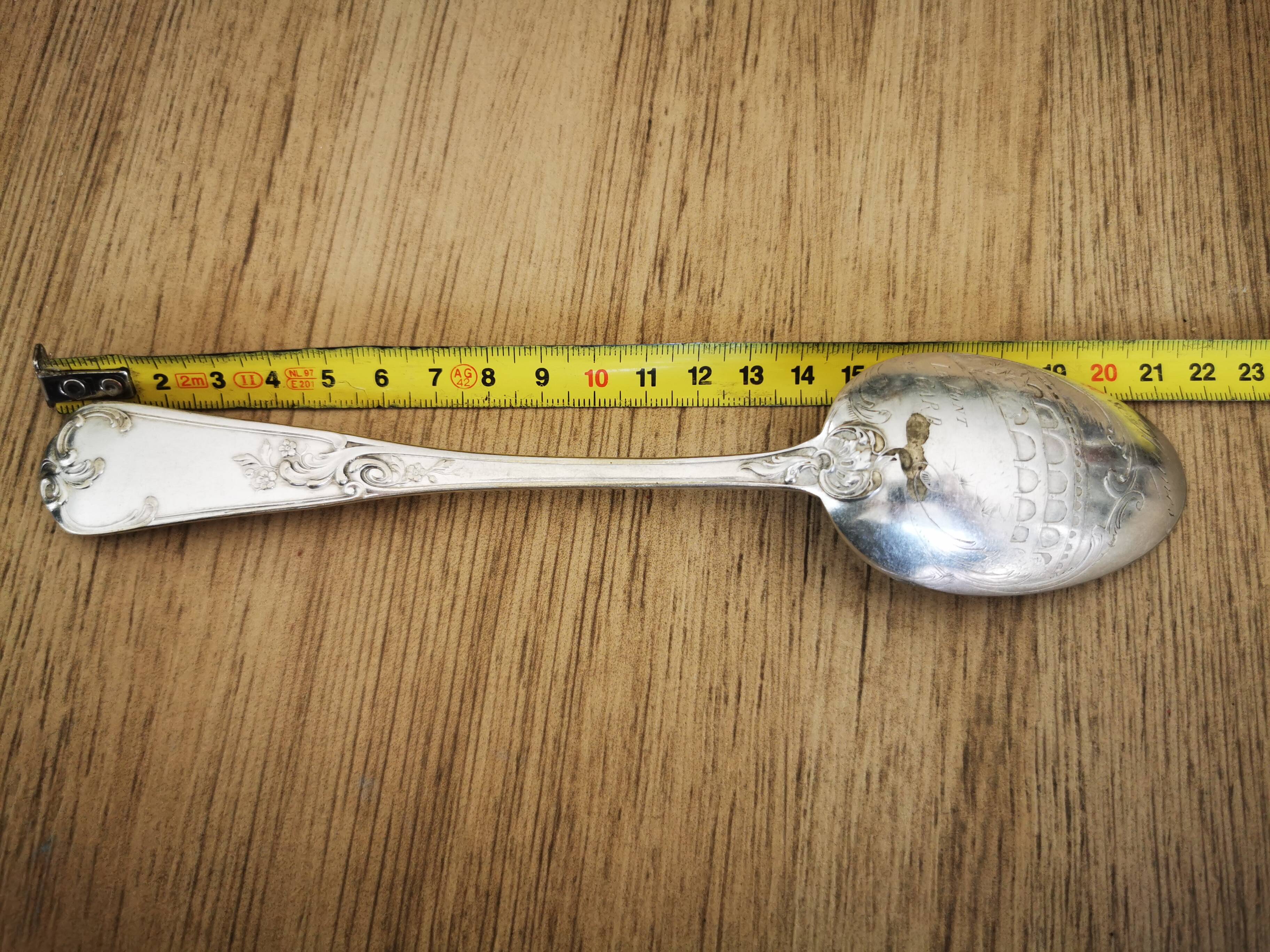 Large table spoon of 21 cm Nîmes Pont du Gard