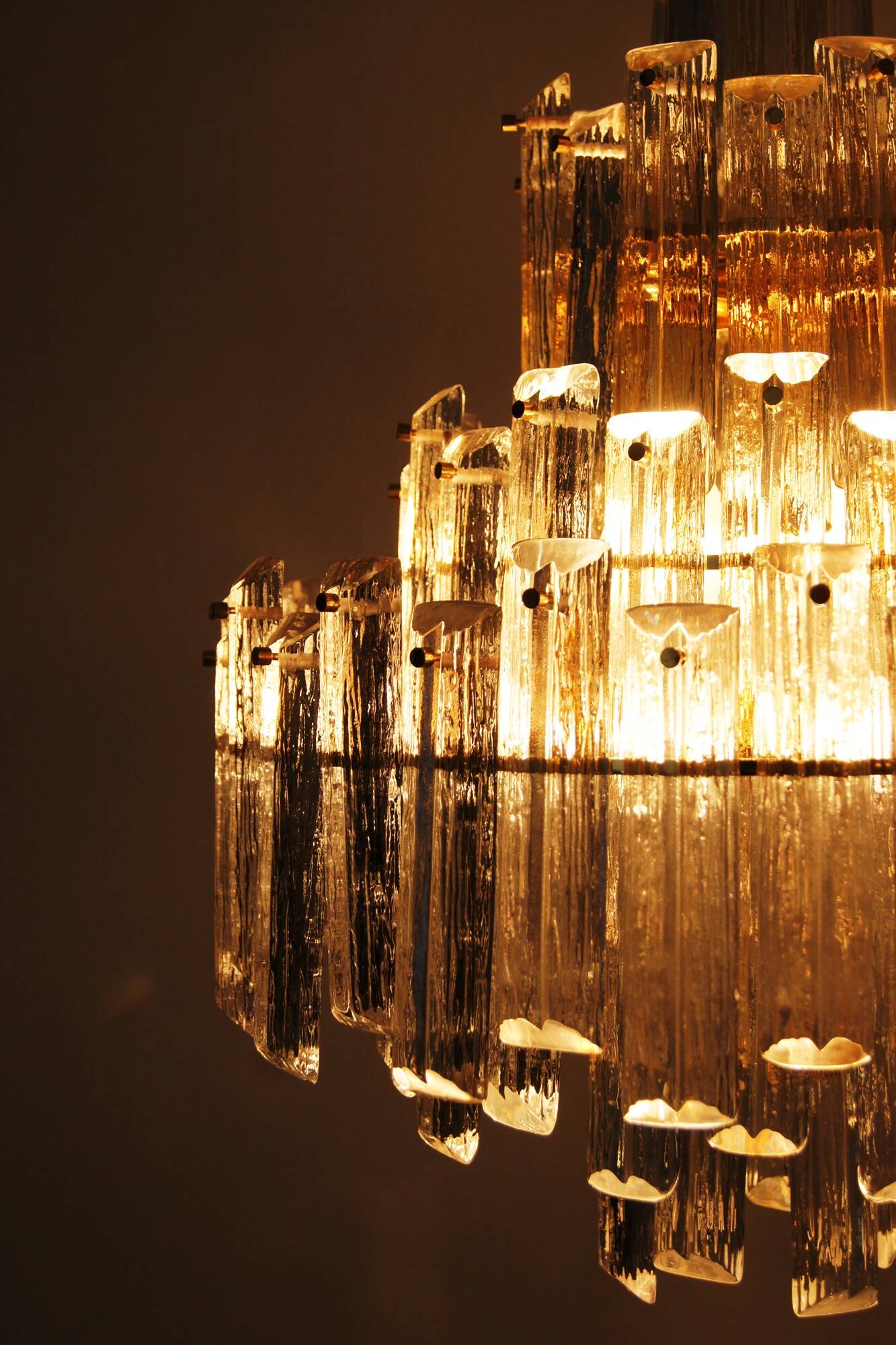 Grand lustre italien vintage