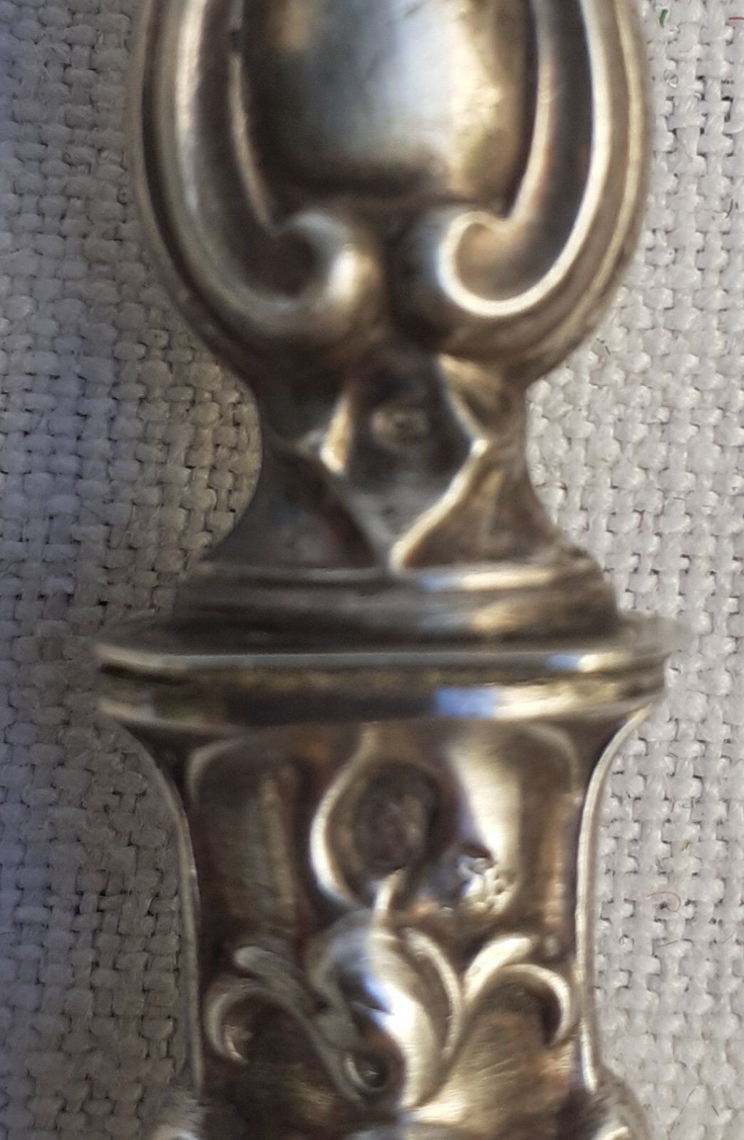 Silver and horned salad covers