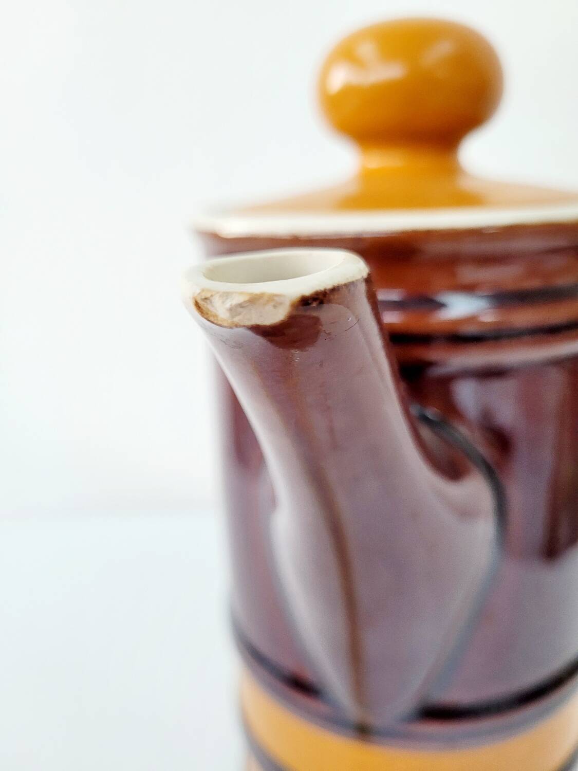 Vintage 70's ceramic coffee or tea jug