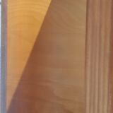 Commode en bois vernis, années 80