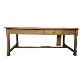 Cherry farmhouse table