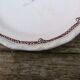 Plate XVIII century majolica Bordeaux
