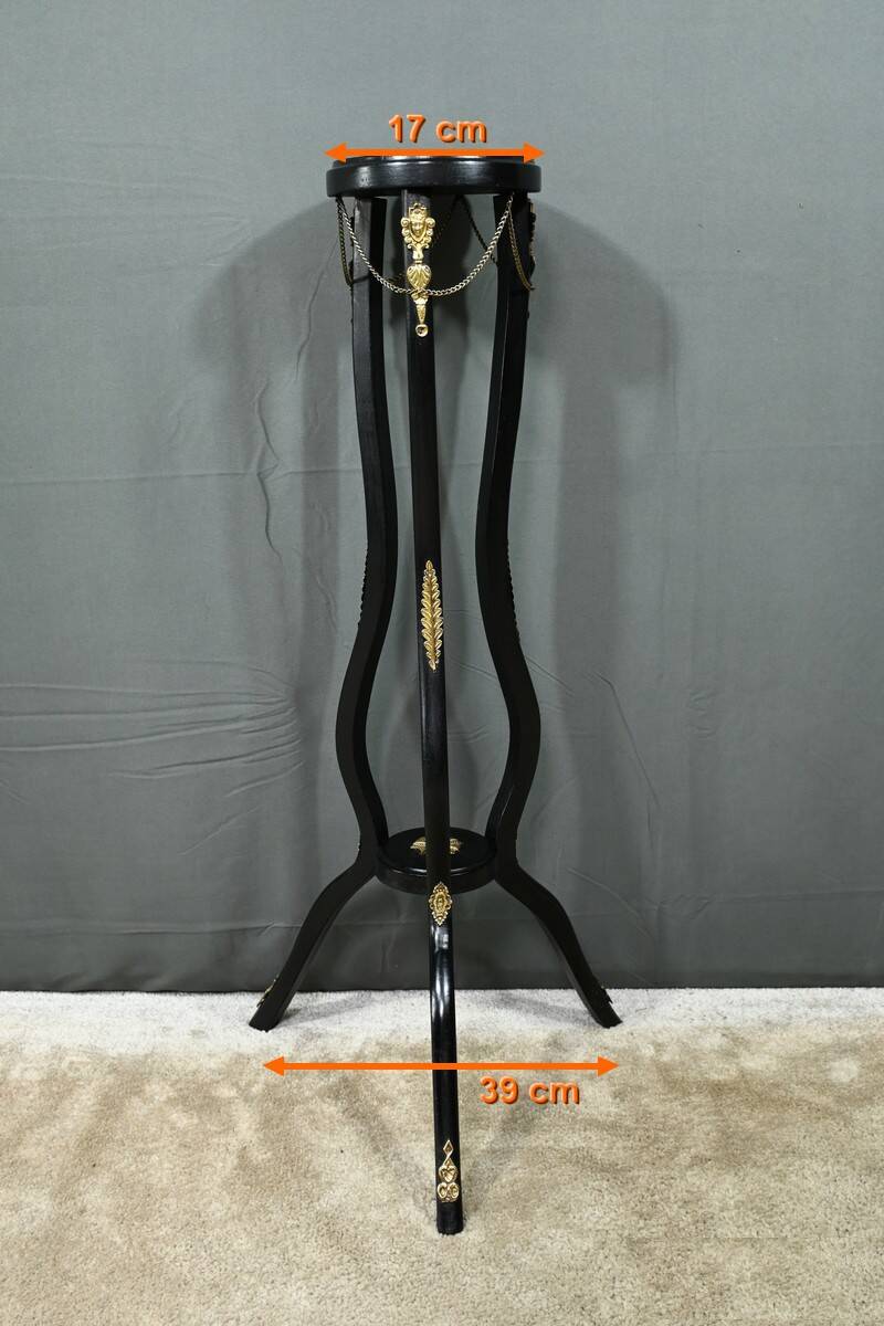Blackened Wood Stand, Napoleon III style – 1920