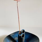 VINTAGE Geometric Ceramic VASE