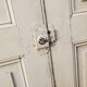Pair of antique cupboard doors