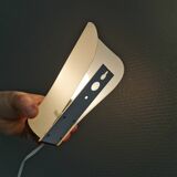 A set of retro wall lamps with white opal glass shades, Denmark 1950s