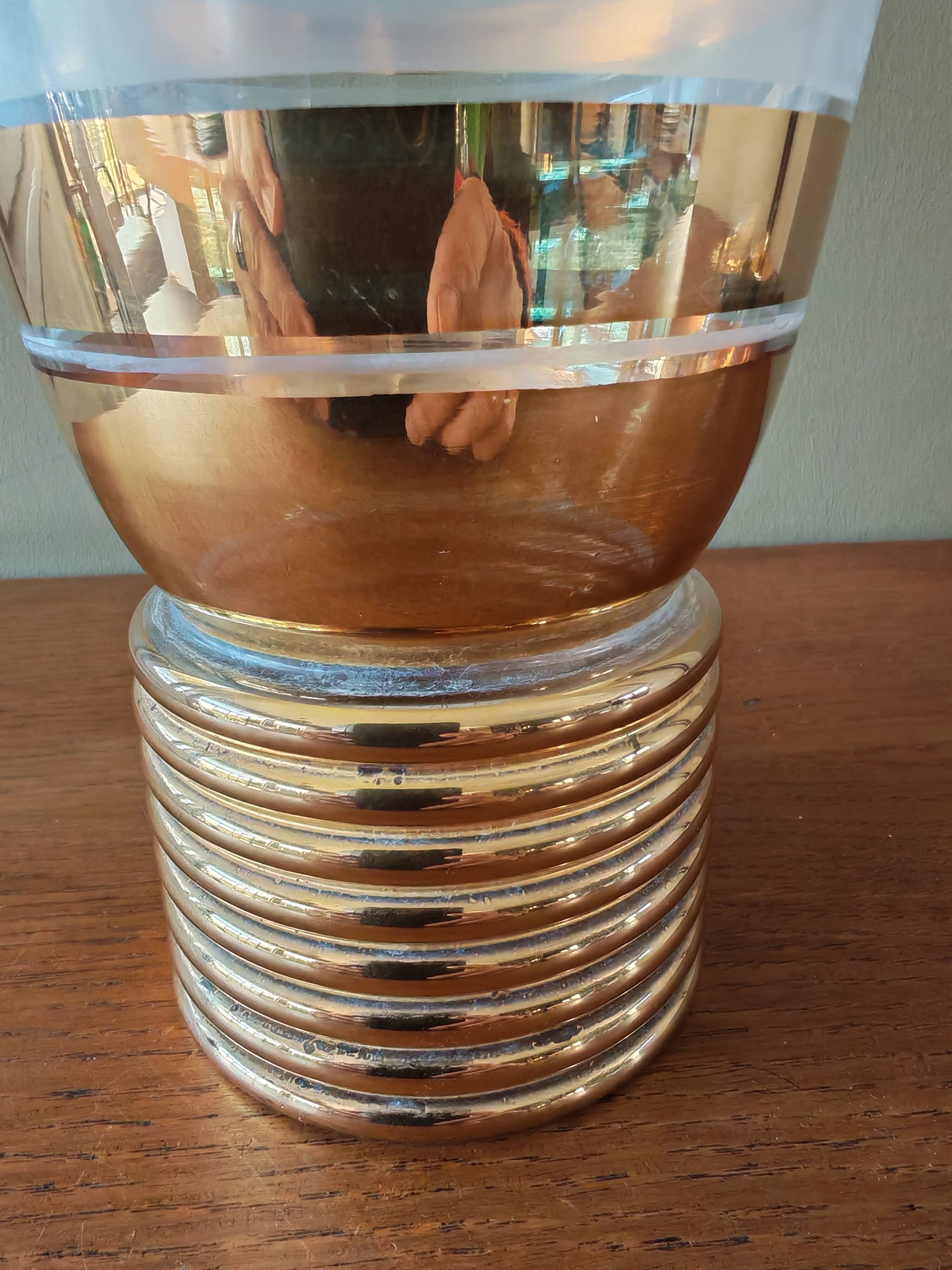 Art Deco glass vase