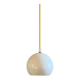 Vintage Danish Topan style pendant - Danish design lamp