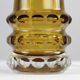 Amber & Clear Glass Table Lamp – Sweden, 1960s/1970s