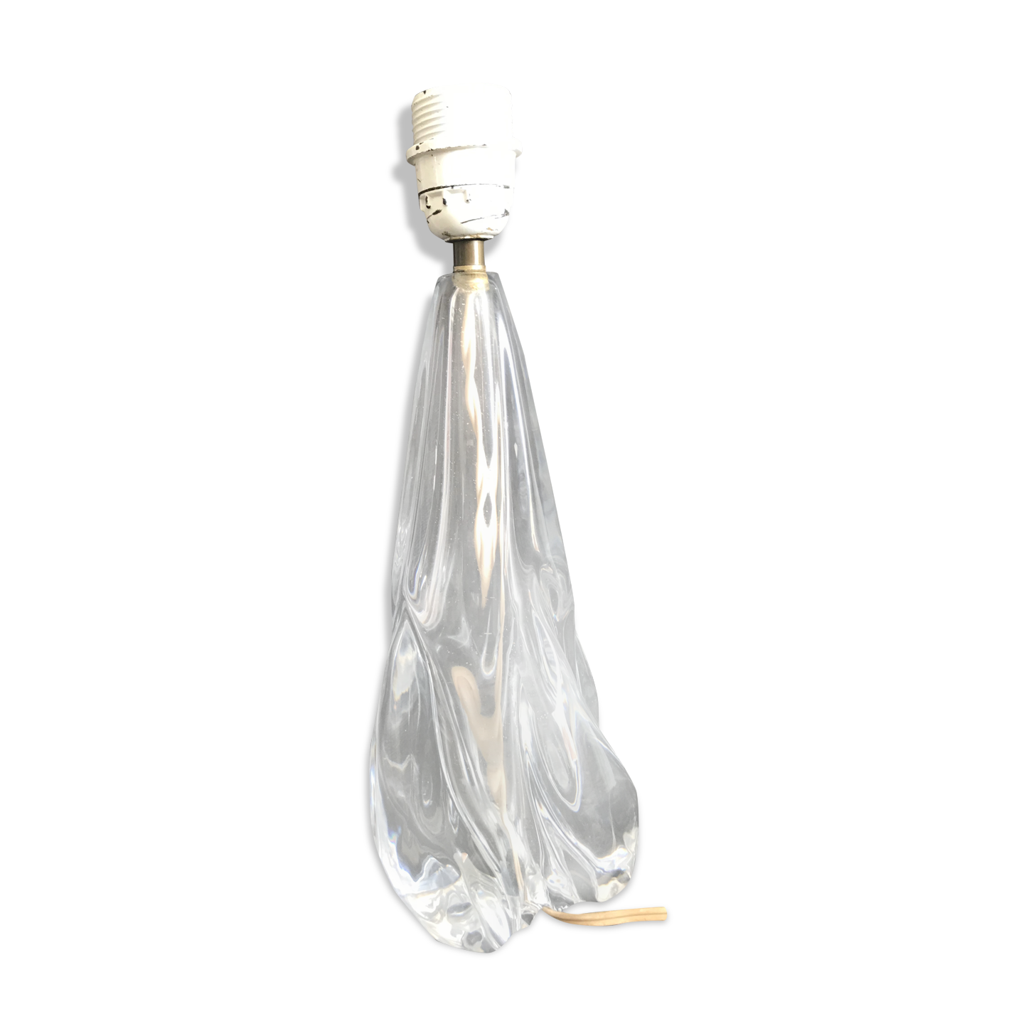 Pied de lampe Joseph Bleichner Manufacture de Saint Louis