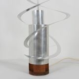 Kinetic Spiral Light Sculpture from Werner Epstein, 1972