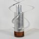 Kinetic Spiral Light Sculpture from Werner Epstein, 1972