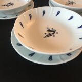 58 service pieces by Jean Picart le Doux for Air France