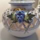 Lampshade with openwork from the Malicorne pottery.